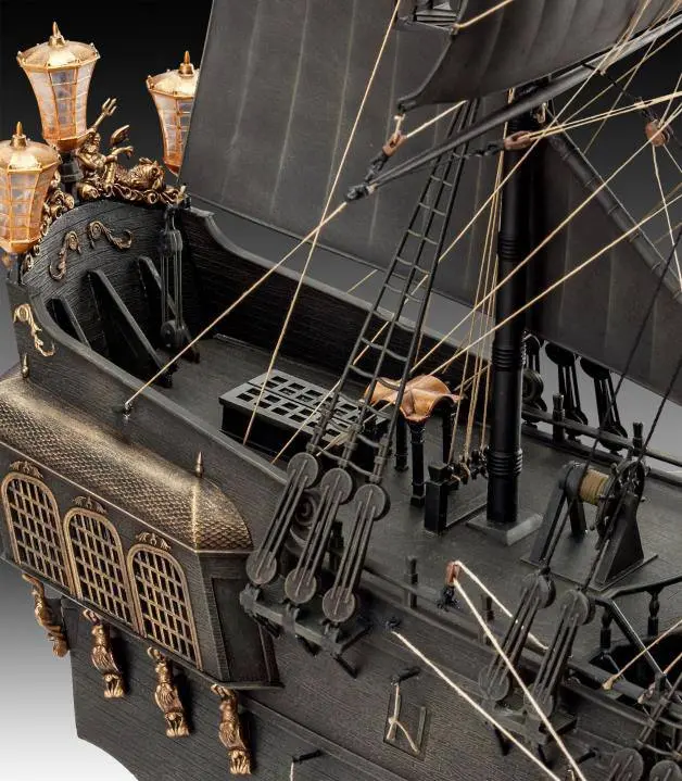 Pirates of the Caribbean Dead Men Tell No Tales Model Kit 1/72 Black Pearl Limited Edition 50 cm product photo