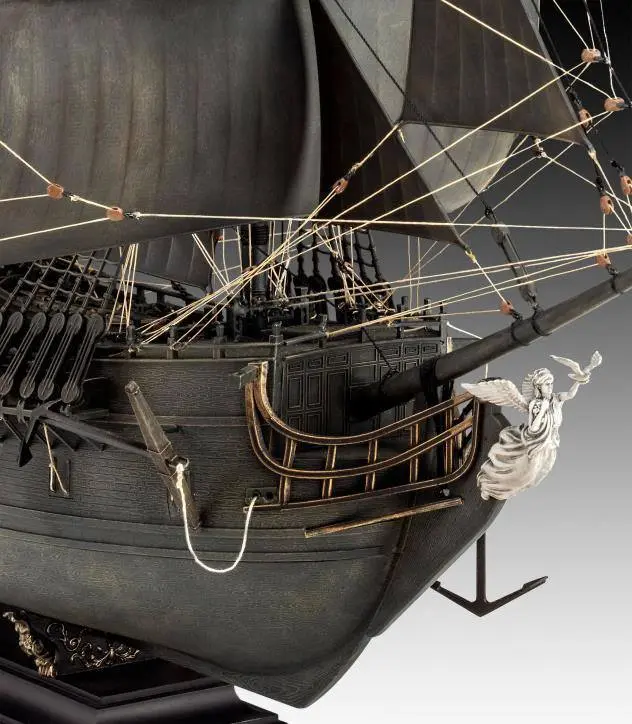 Pirates of the Caribbean Dead Men Tell No Tales Model Kit 1/72 Black Pearl Limited Edition 50 cm product photo