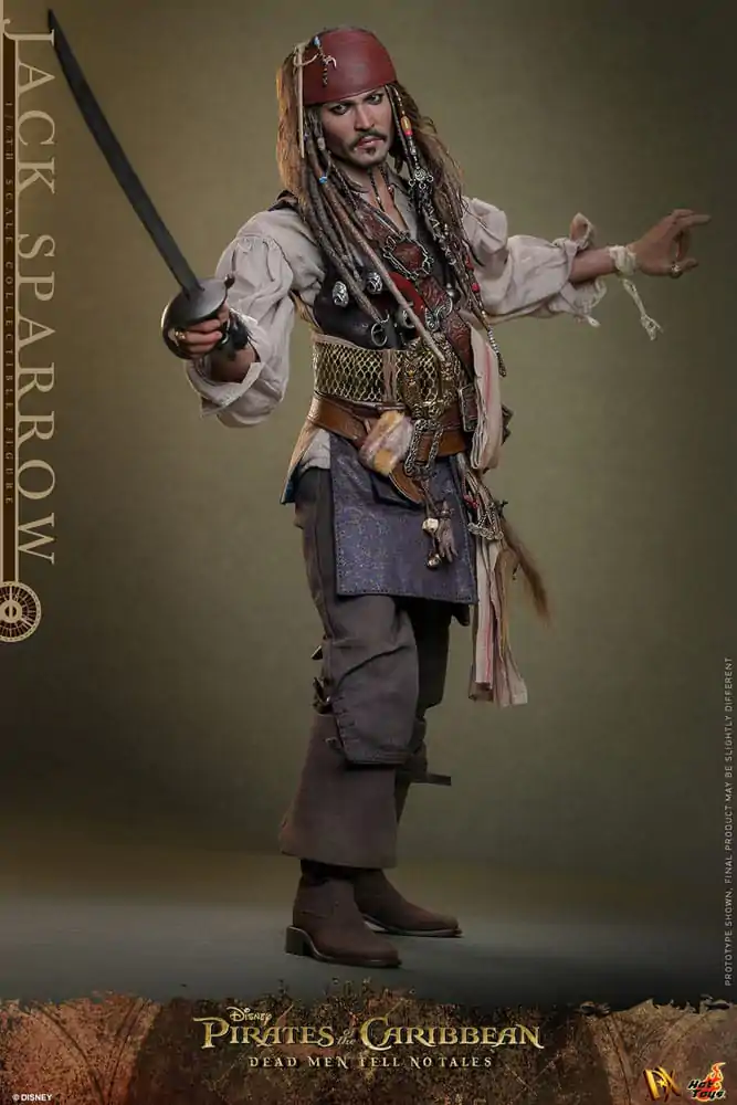 Pirates of the Caribbean: Dead Men Tell No Tales DX Action Figure 1/6 Jack Sparrow 30 cm product photo