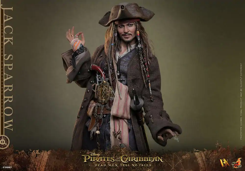 Pirates of the Caribbean: Dead Men Tell No Tales DX Action Figure 1/6 Jack Sparrow 30 cm product photo