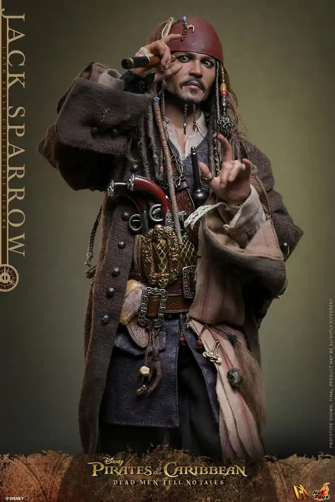 Pirates of the Caribbean: Dead Men Tell No Tales DX Action Figure 1/6 Jack Sparrow 30 cm product photo