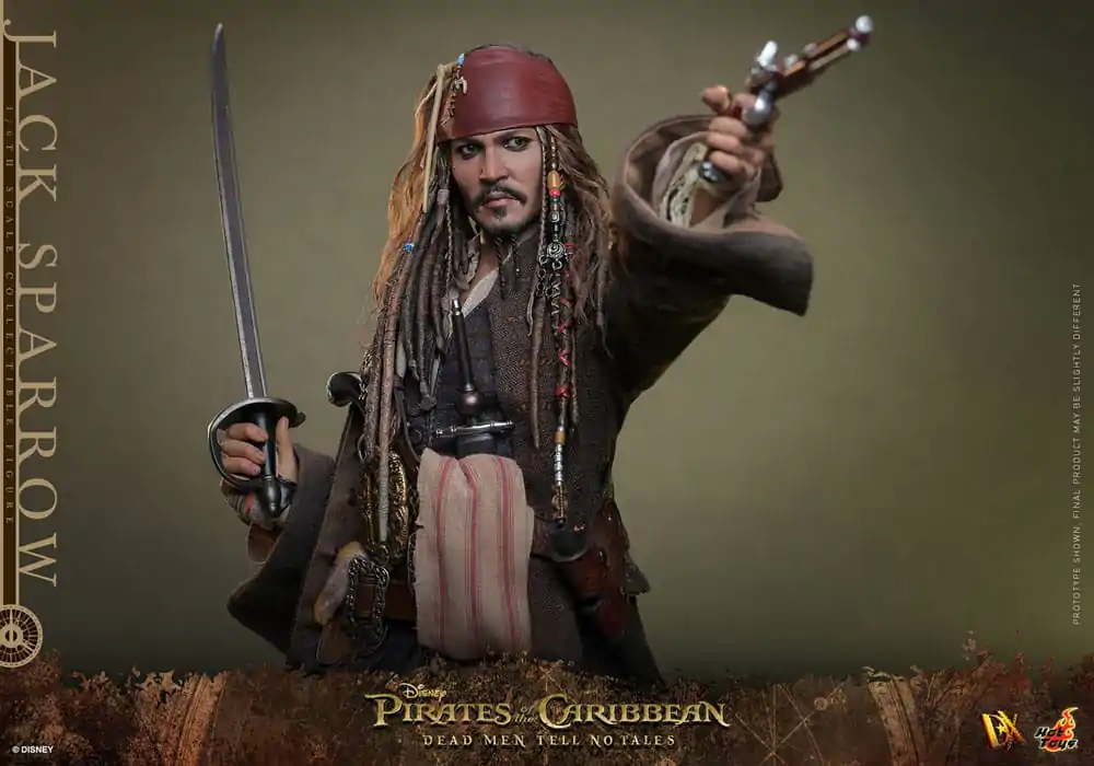Pirates of the Caribbean: Dead Men Tell No Tales DX Action Figure 1/6 Jack Sparrow 30 cm product photo