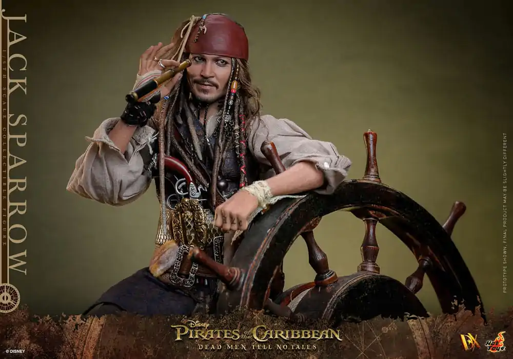Pirates of the Caribbean: Dead Men Tell No Tales DX Action Figure 1/6 Jack Sparrow 30 cm product photo