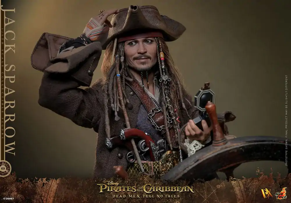 Pirates of the Caribbean: Dead Men Tell No Tales DX Action Figure 1/6 Jack Sparrow 30 cm product photo