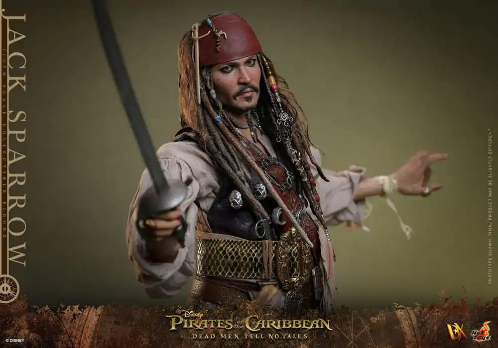 Pirates of the Caribbean: Dead Men Tell No Tales DX Action Figure 1/6 Jack Sparrow 30 cm product photo