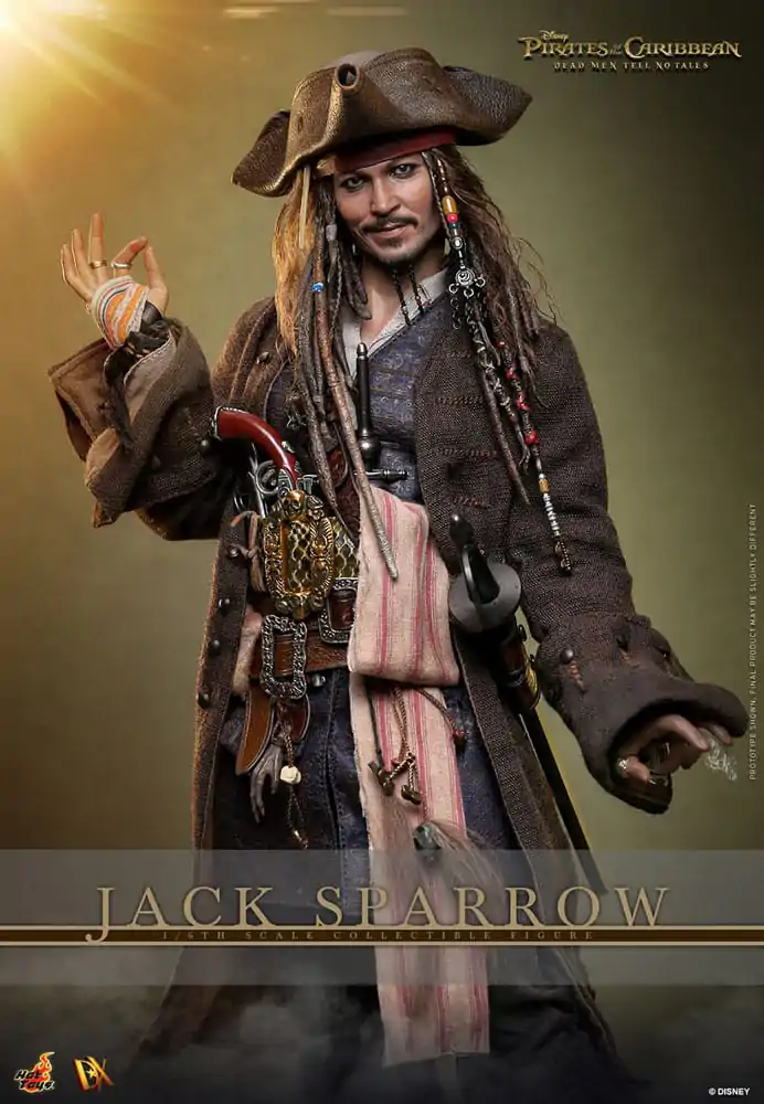 Pirates of the Caribbean: Dead Men Tell No Tales DX Action Figure 1/6 Jack Sparrow 30 cm product photo