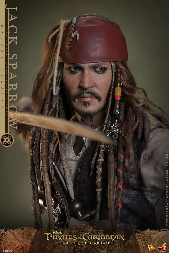 Pirates of the Caribbean: Dead Men Tell No Tales DX Action Figure 1/6 Jack Sparrow (Deluxe Version) 30 cm termékfotó