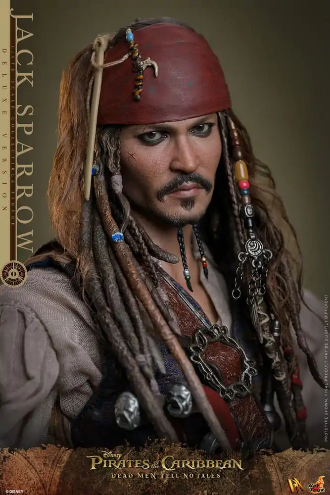 Pirates of the Caribbean: Dead Men Tell No Tales DX Action Figure 1/6 Jack Sparrow (Deluxe Version) 30 cm termékfotó