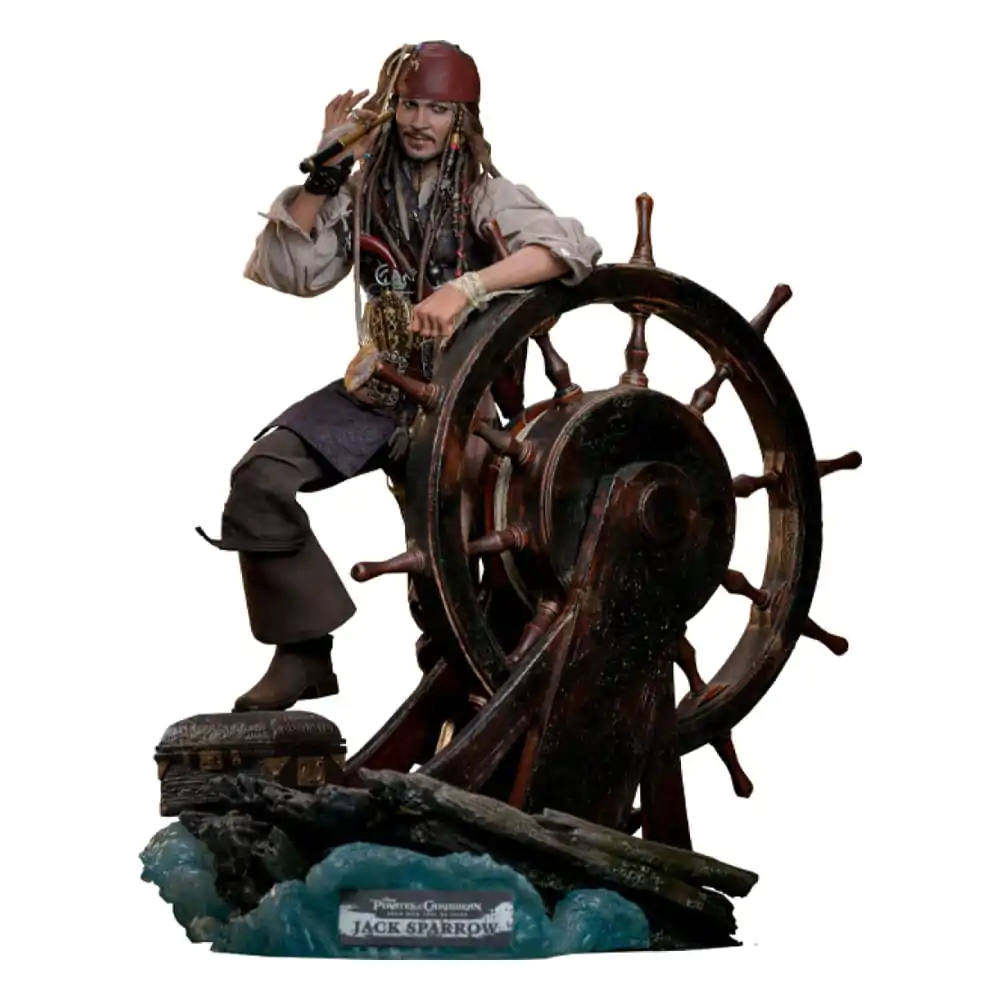 Pirates of the Caribbean: Dead Men Tell No Tales DX Action Figure 1/6 Jack Sparrow (Deluxe Version) 30 cm termékfotó