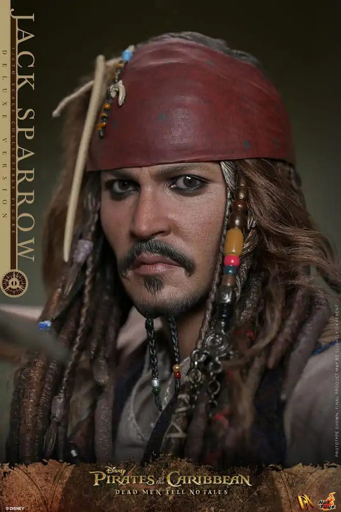 Pirates of the Caribbean: Dead Men Tell No Tales DX Action Figure 1/6 Jack Sparrow (Deluxe Version) 30 cm termékfotó