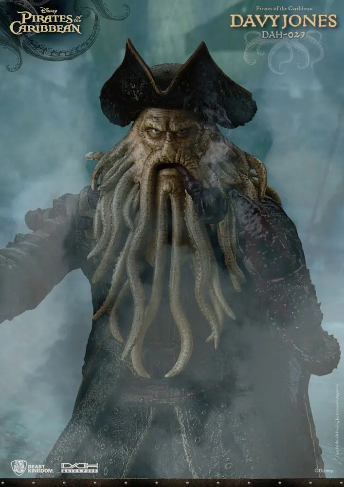 Pirates of the Caribbean Dynamic 8ction Heroes Action Figure 1/9 Davy Jones 20 cm termékfotó