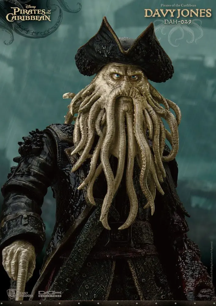 Pirates of the Caribbean Dynamic 8ction Heroes Action Figure 1/9 Davy Jones 20 cm termékfotó