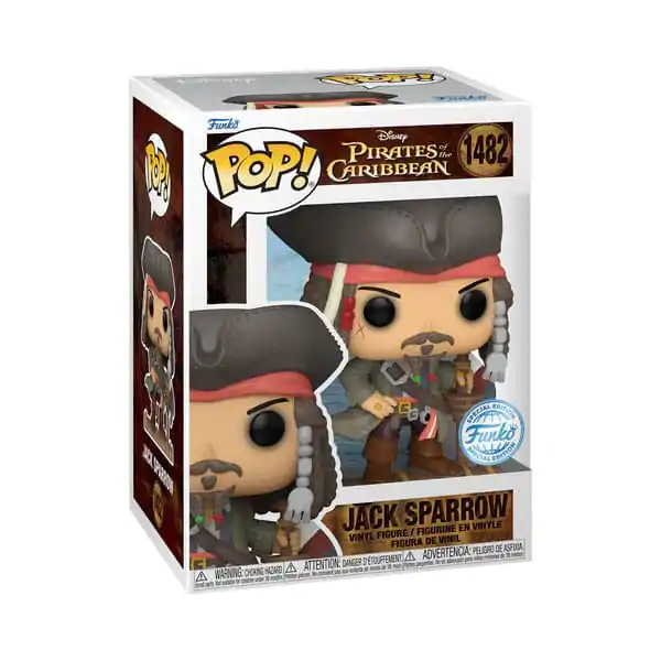 Pirates of the Caribbean Funko POP! Movies Vinyl Figure Jack Sparrow 9 cm termékfotó