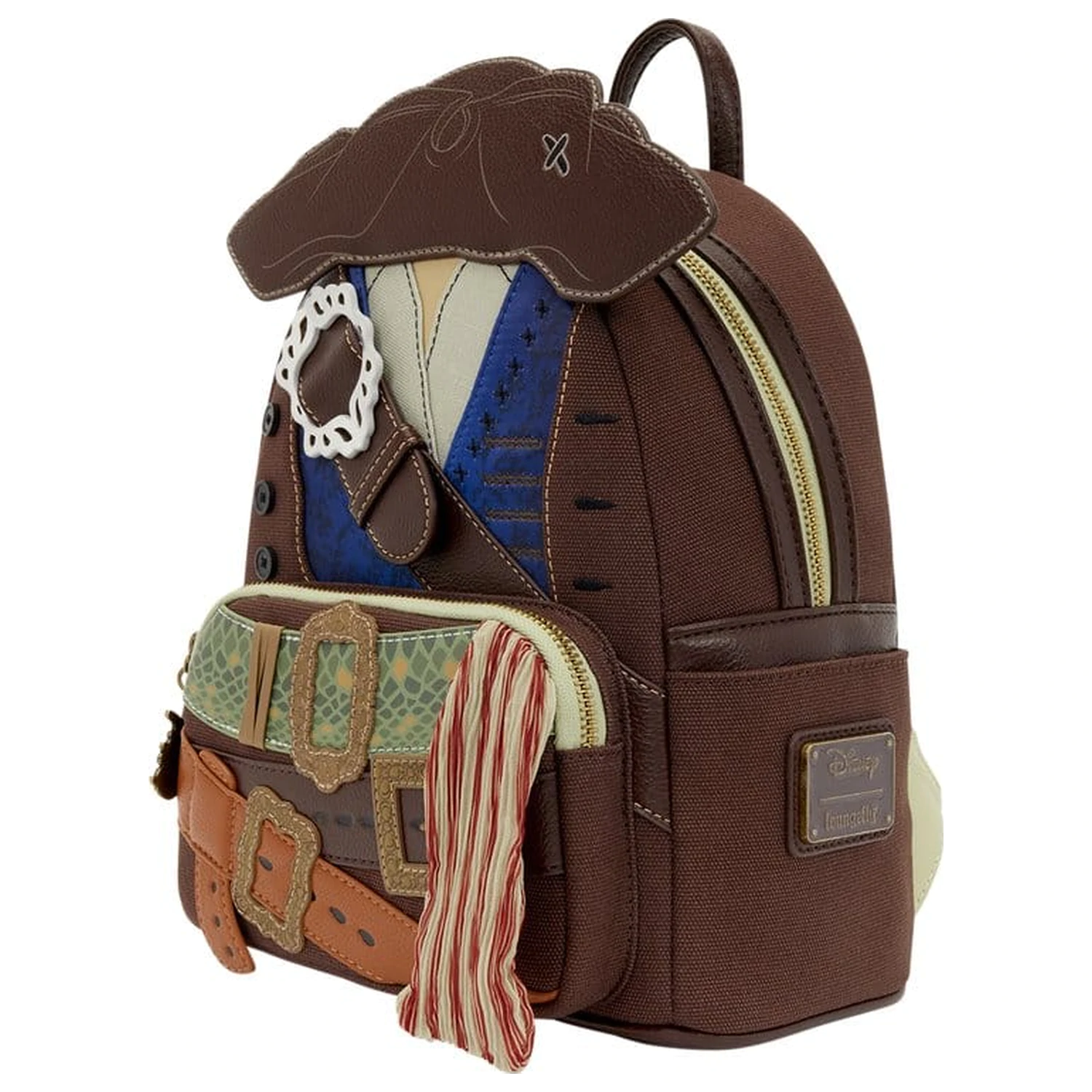 Pirates of the Caribbean by Loungefly Mini Backpack Jack Sparrow product photo