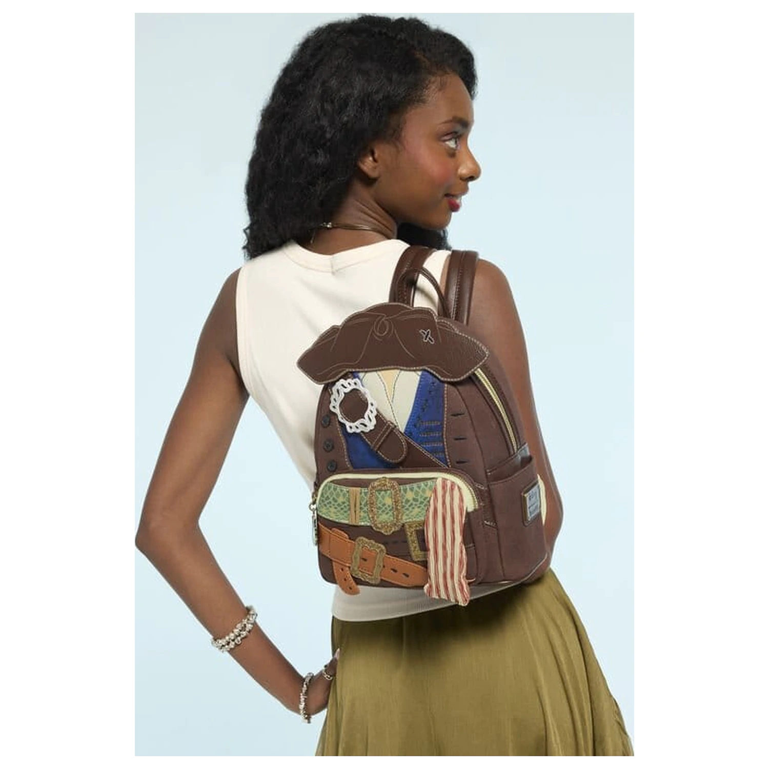 Pirates of the Caribbean by Loungefly Mini Backpack Jack Sparrow product photo