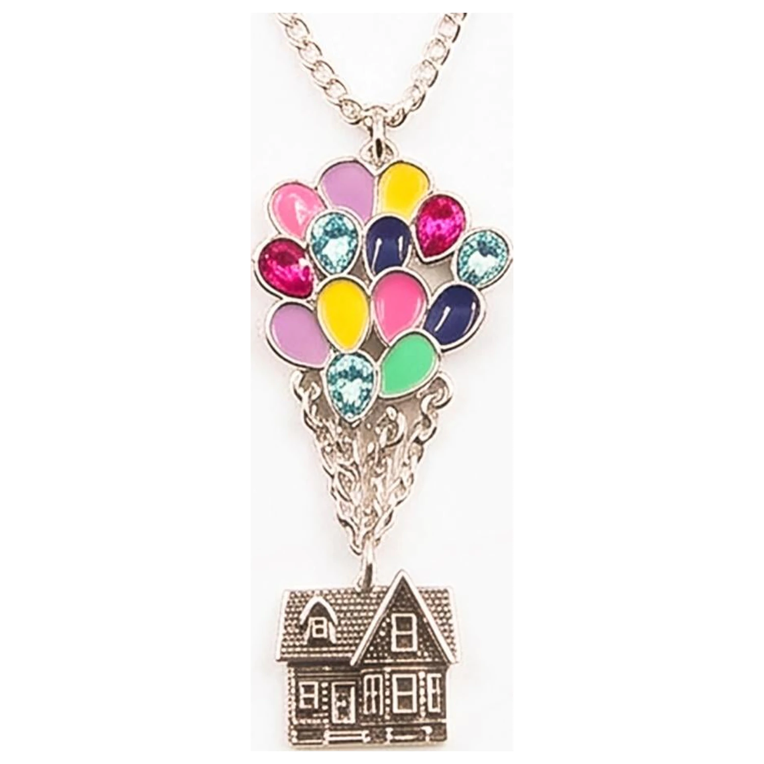 Pixar Up necklace in showcase product photo