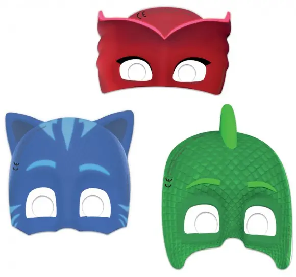 PJ Masks Masks, 6-Piece Mask product photo