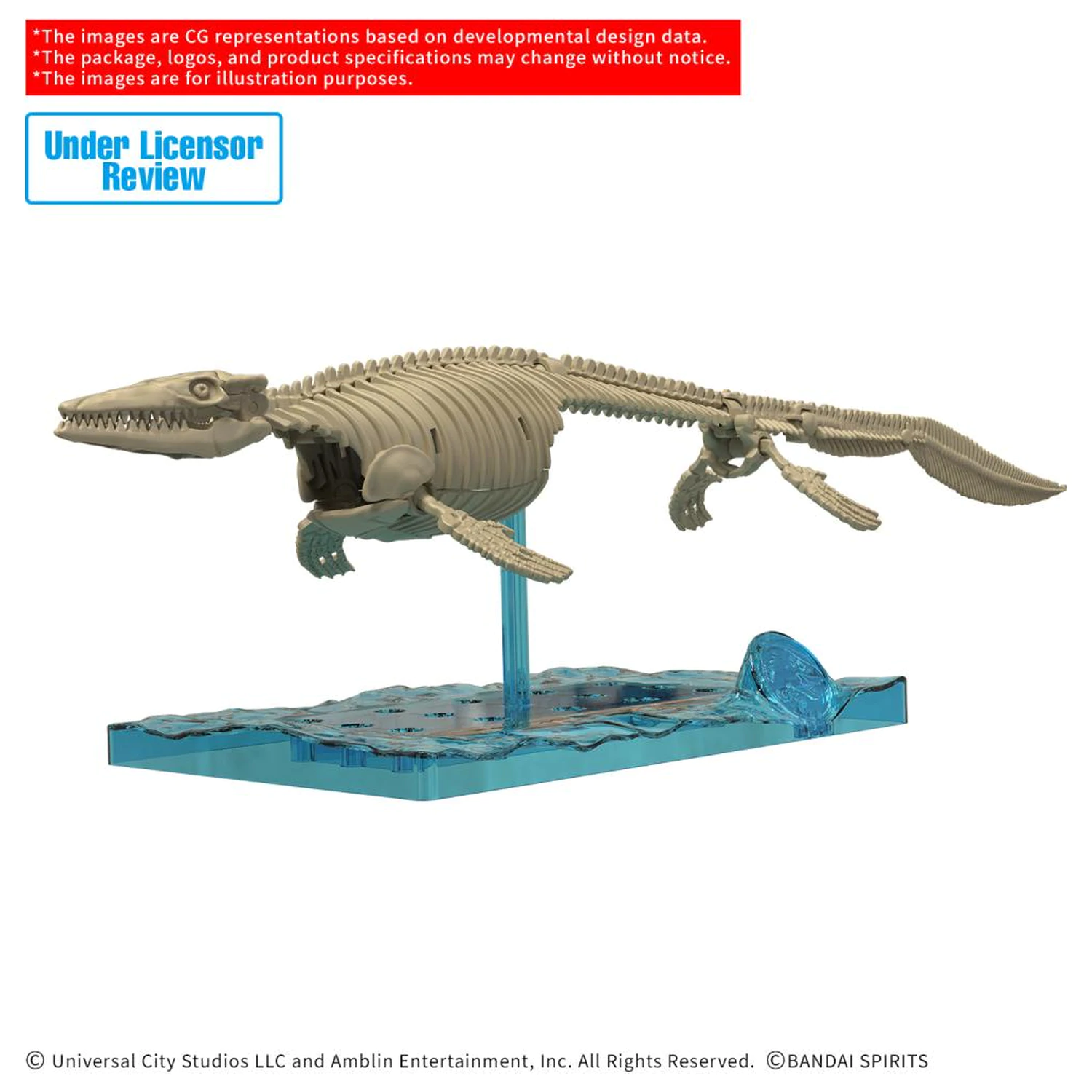 Plannosaurus Jurassic World Mosasaurus Model Kit product photo