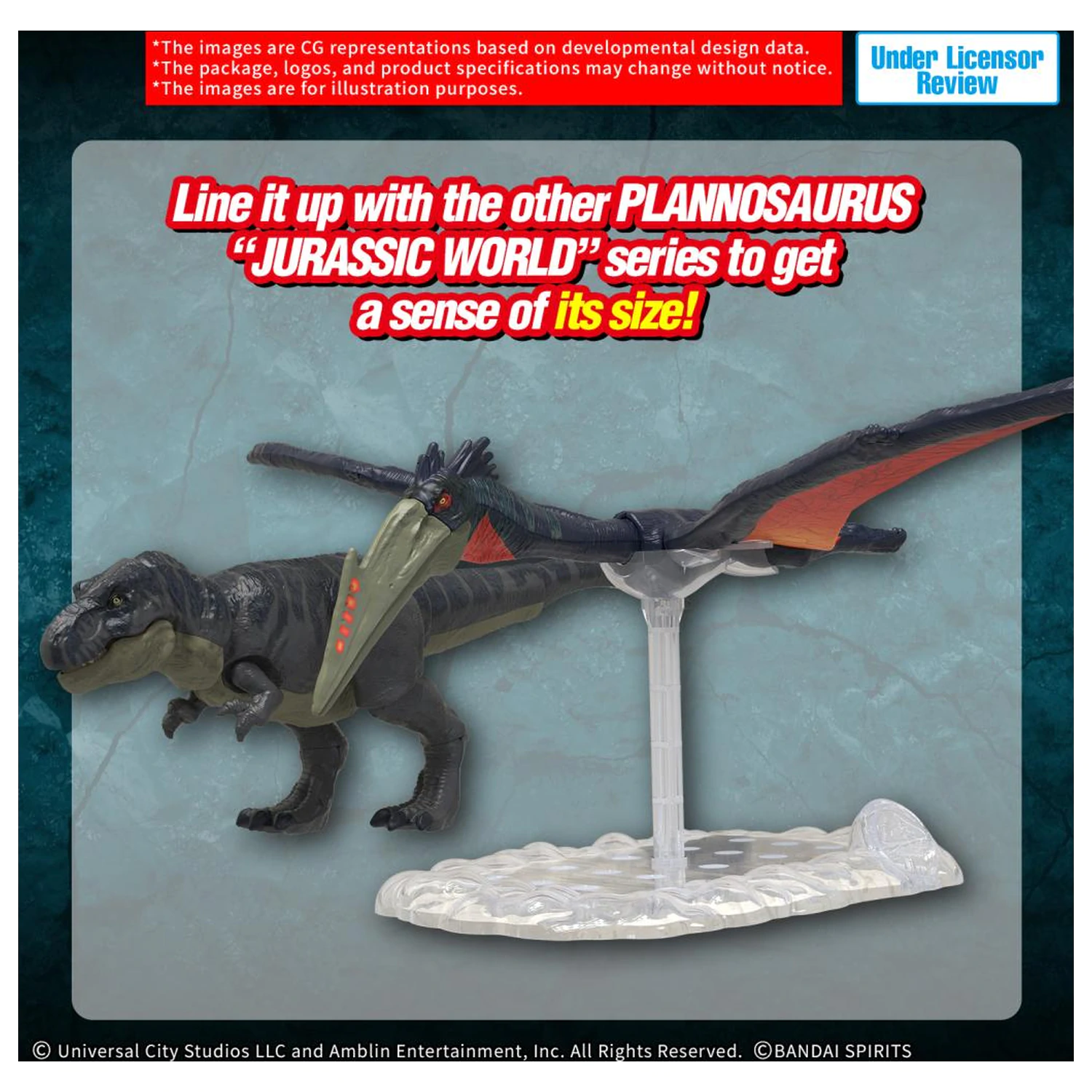 Plannosaurus Jurassic World Quetzalcoatlus Model Kit product photo