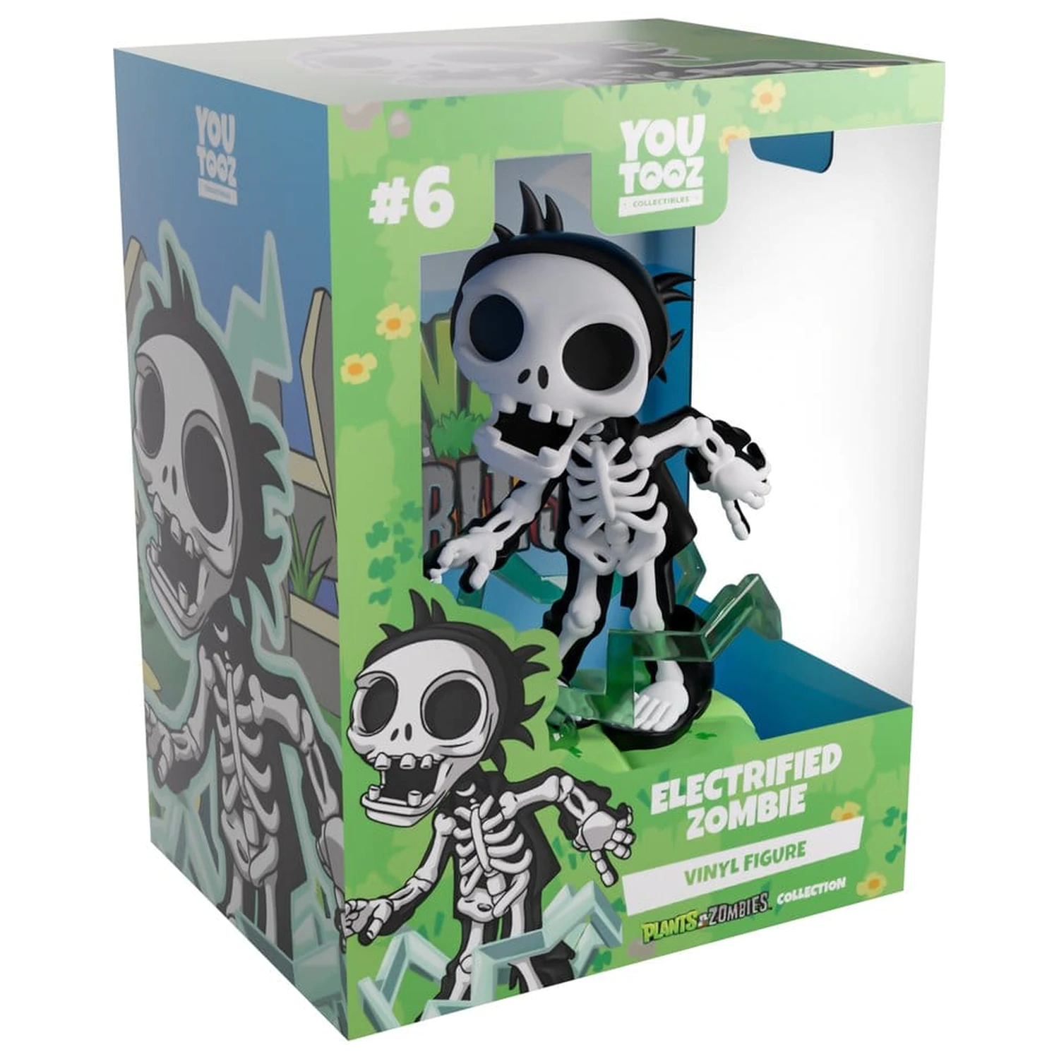 Plants vs. Zombies Vinyl Figure Electrified Zombie 12 cm product photo