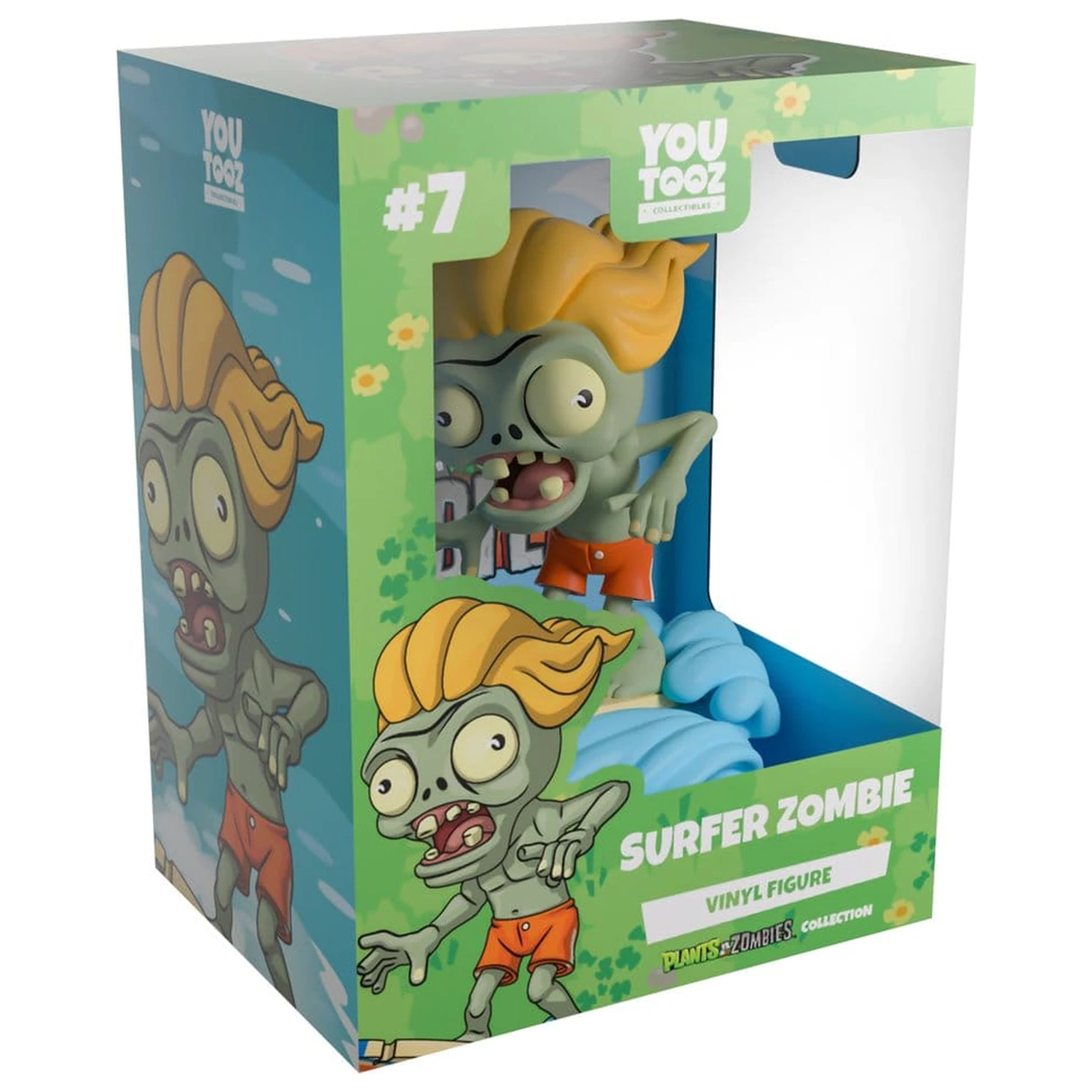 Plants vs. Zombies Vinyl Figure Surfer Zombie 10 cm product photo