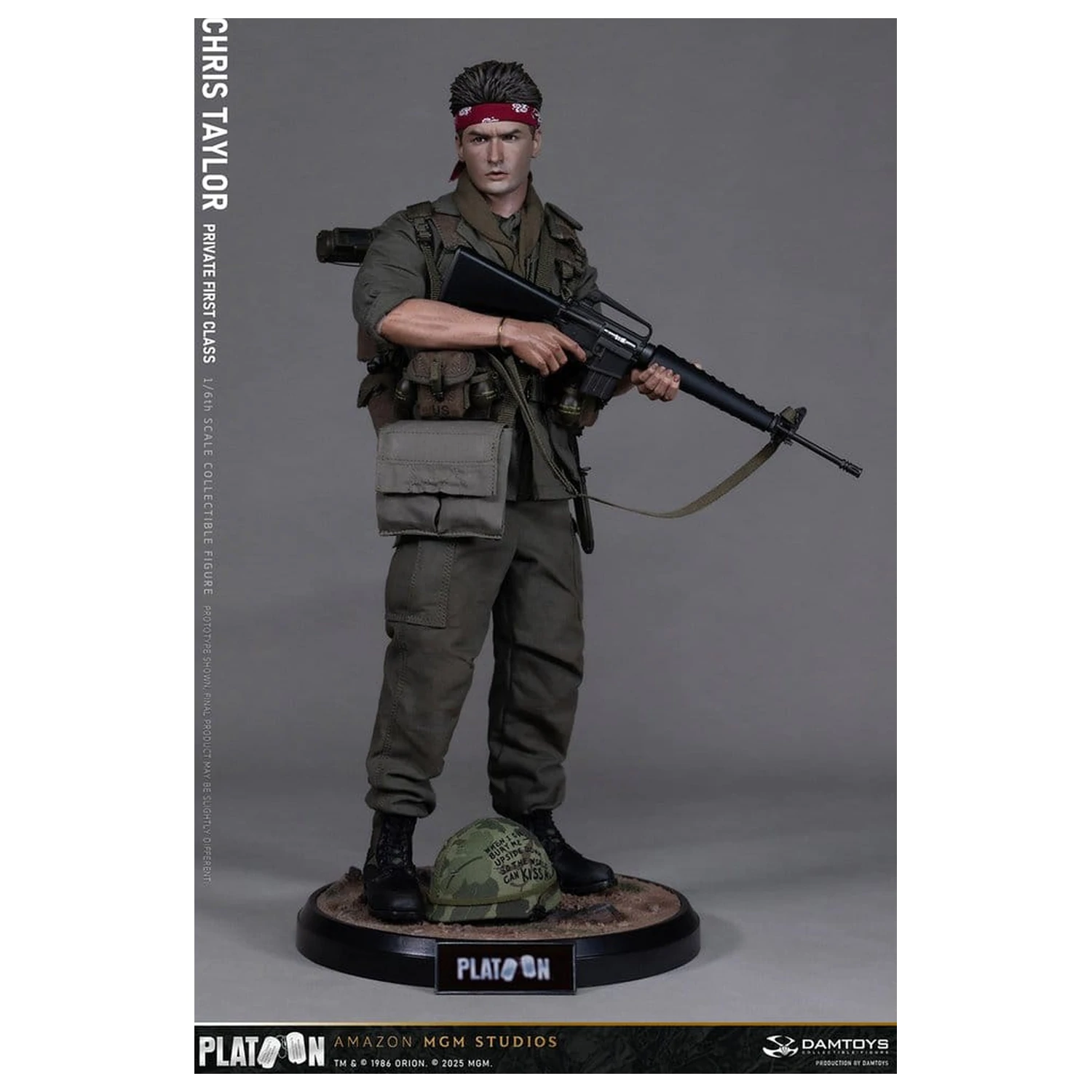 Platoon Action Figure 1/6 Chris Taylor 30 cm product photo