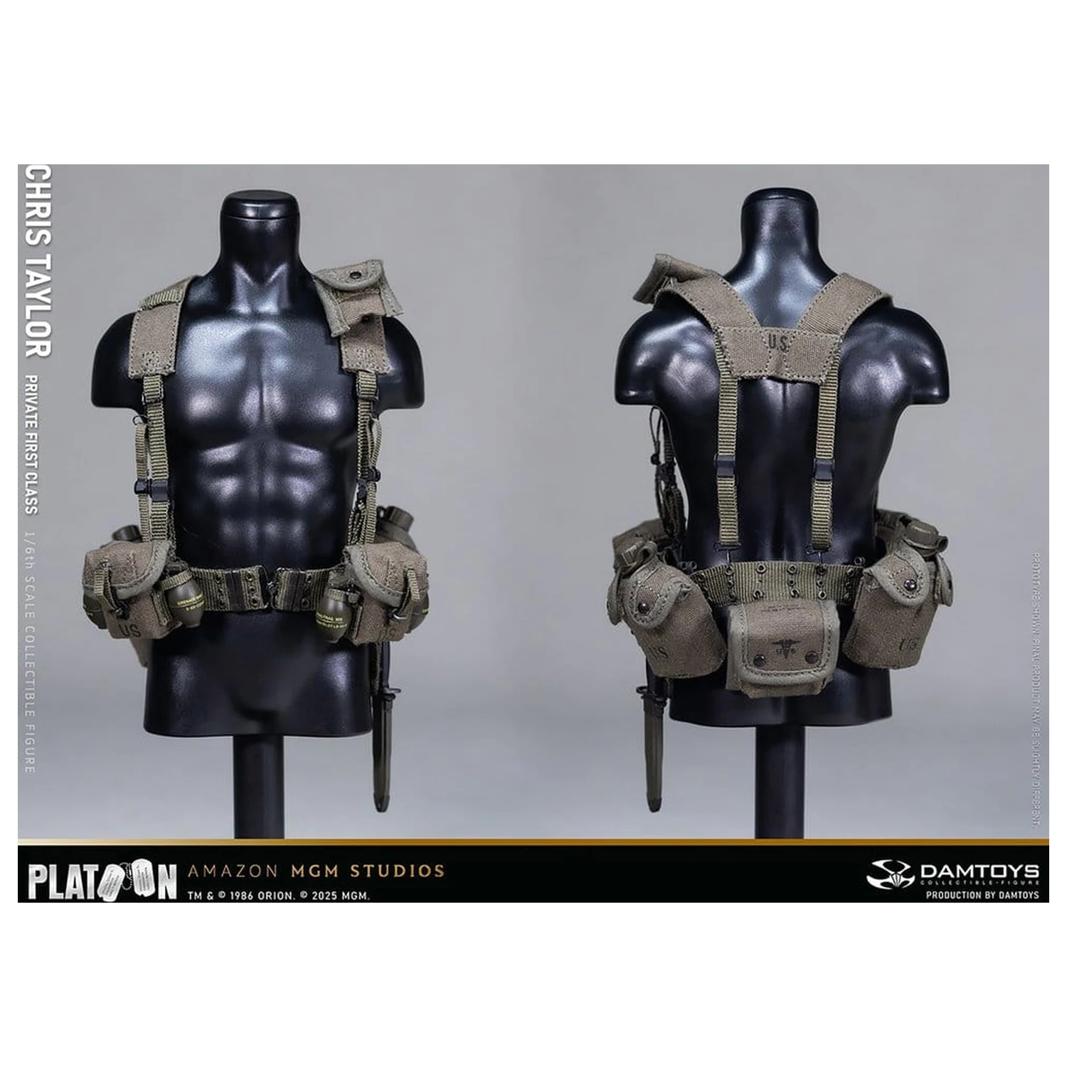 Platoon Action Figure 1/6 Chris Taylor 30 cm product photo