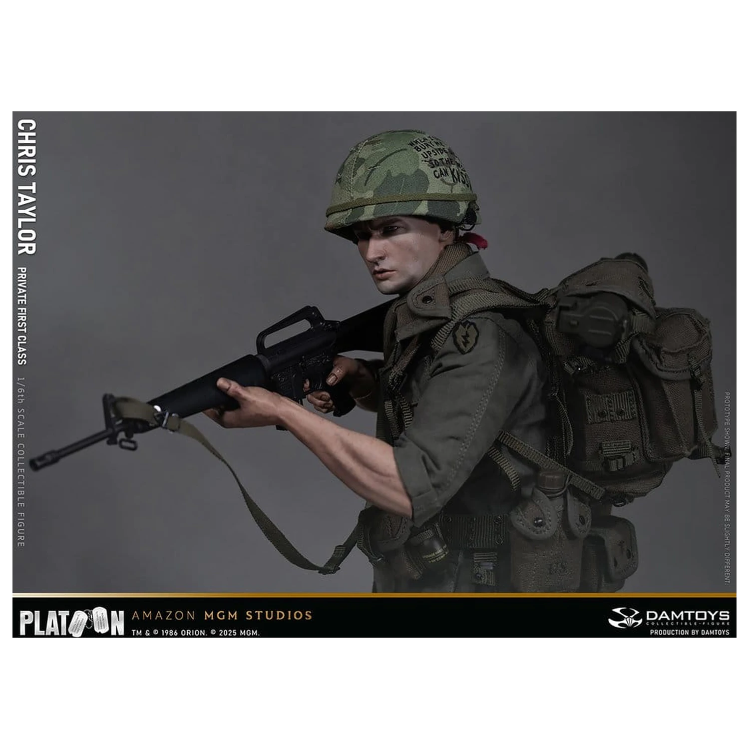 Platoon Action Figure 1/6 Chris Taylor 30 cm product photo