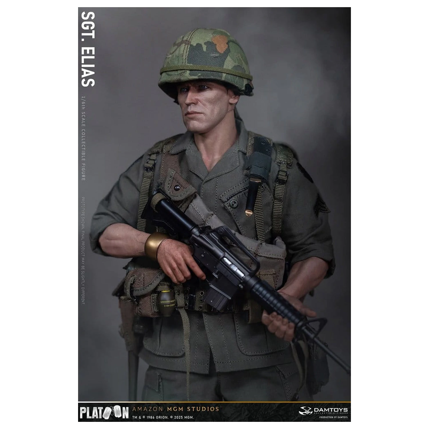 Platoon Action Figure 1/6 Sergeant Elias 30 cm product photo