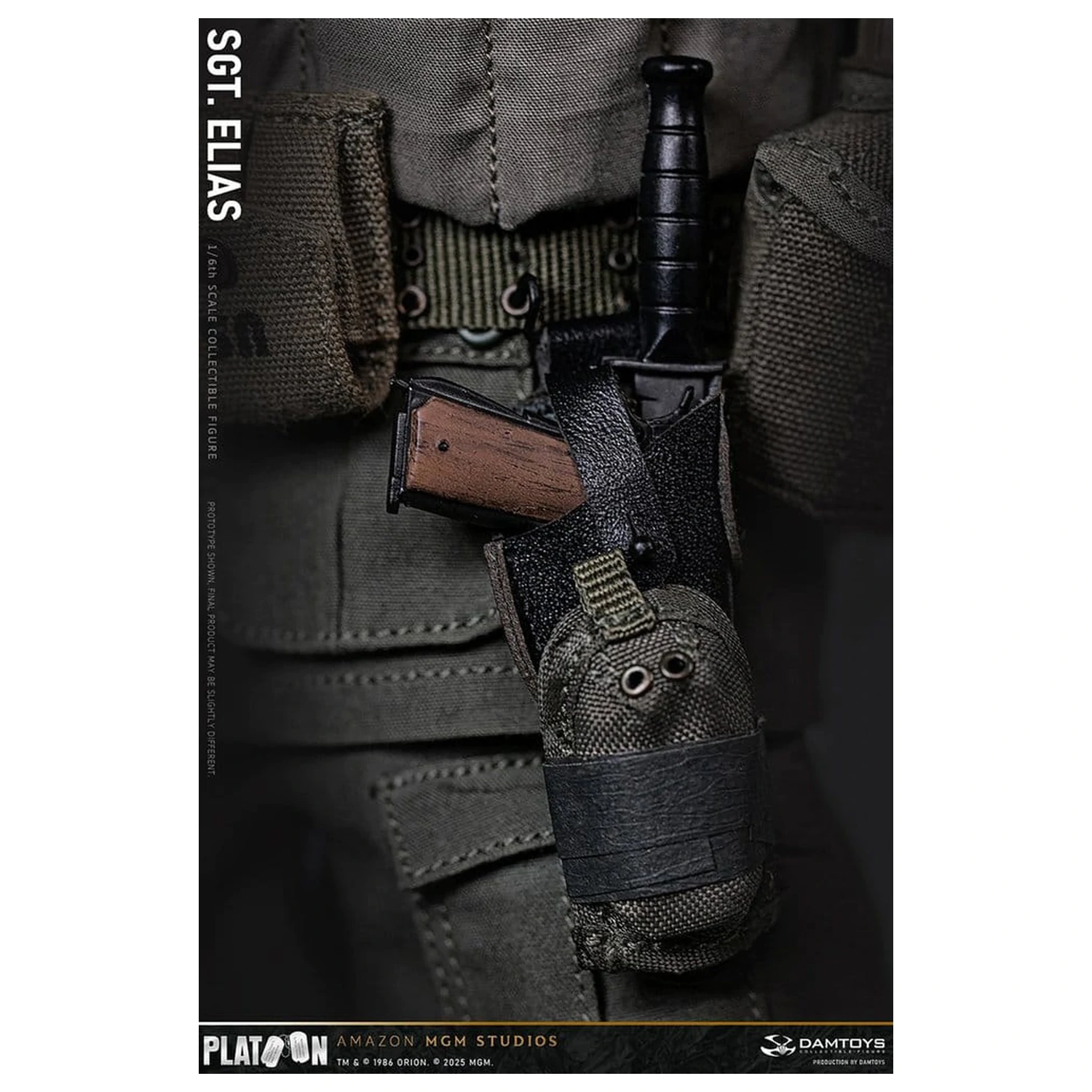 Platoon Action Figure 1/6 Sergeant Elias 30 cm product photo