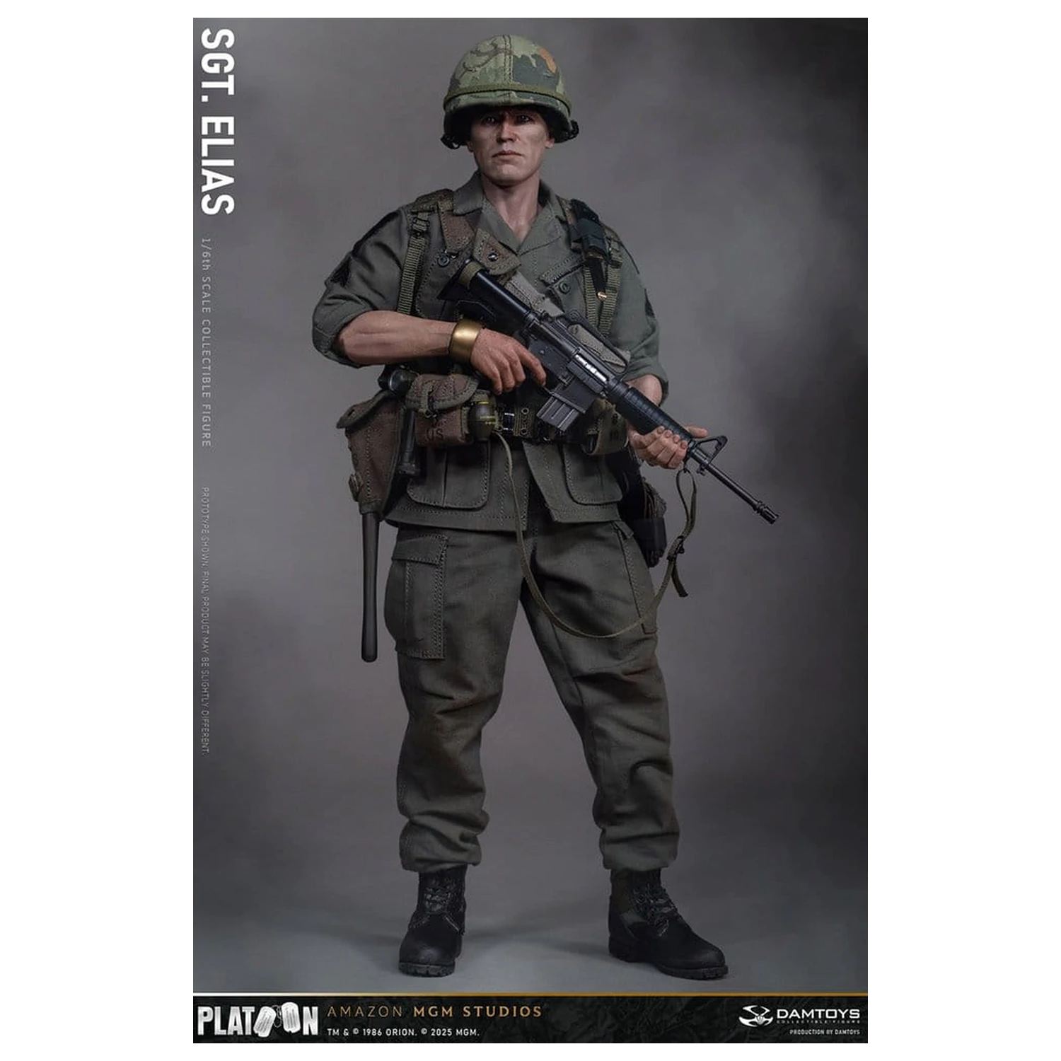 Platoon Action Figure 1/6 Sergeant Elias 30 cm product photo