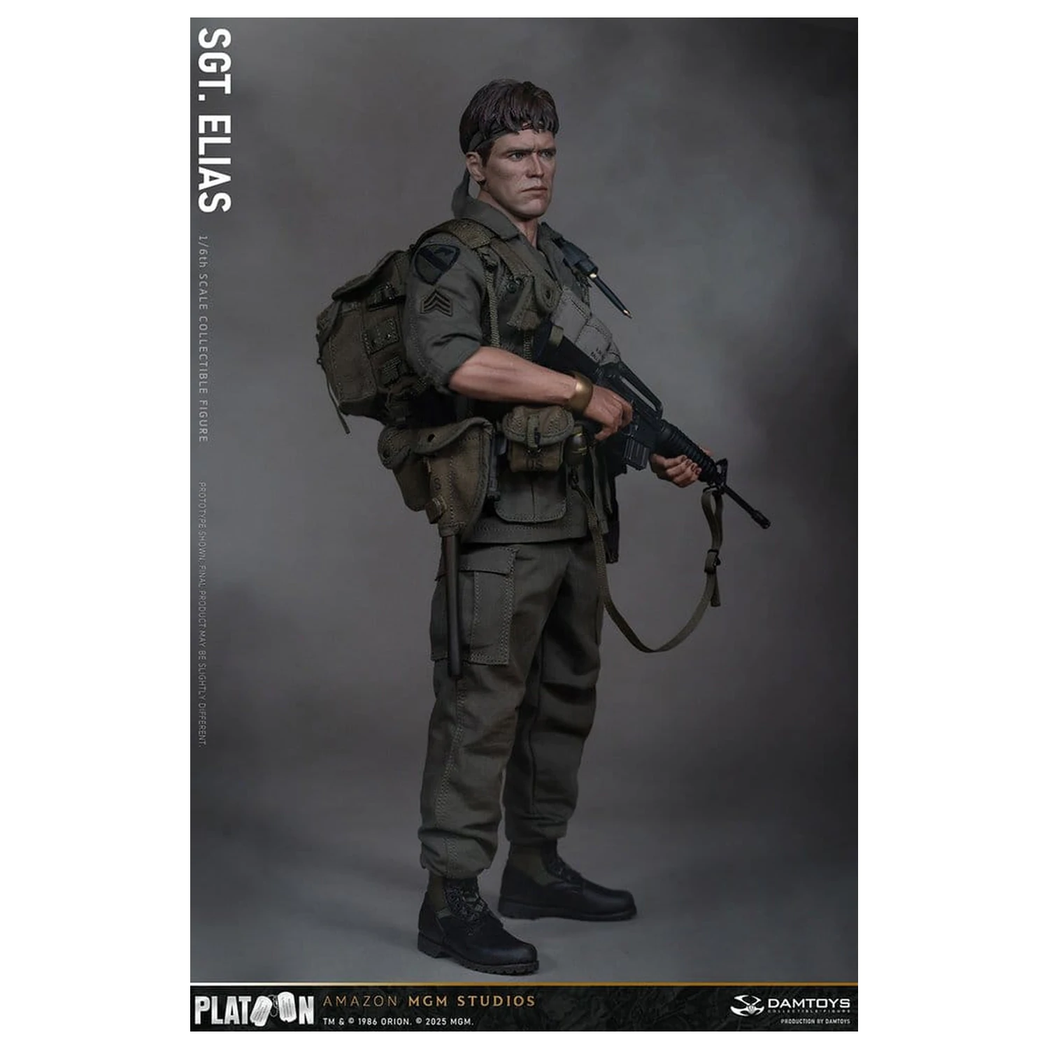 Platoon Action Figure 1/6 Sergeant Elias 30 cm product photo
