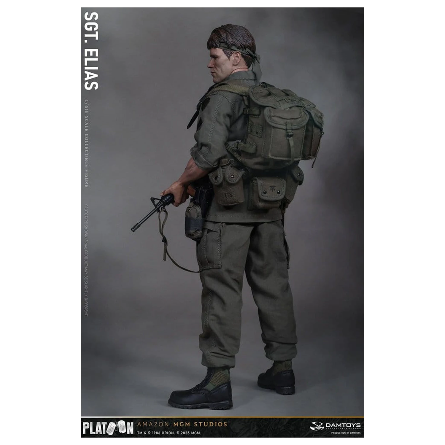 Platoon Action Figure 1/6 Sergeant Elias 30 cm product photo