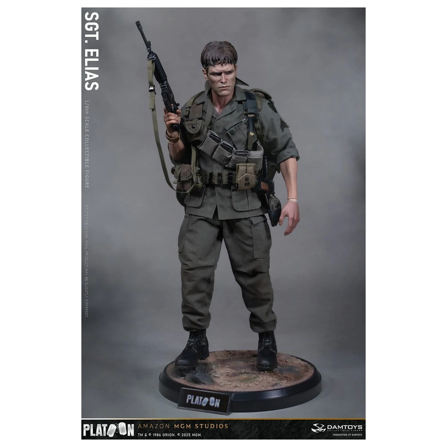 Platoon Action Figure 1/6 Sergeant Elias 30 cm product photo