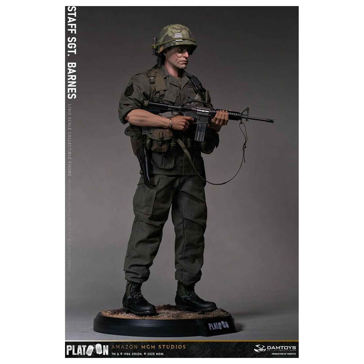 Platoon Action Figure 1/6 Staff Sergeant Barnes 30 cm product photo