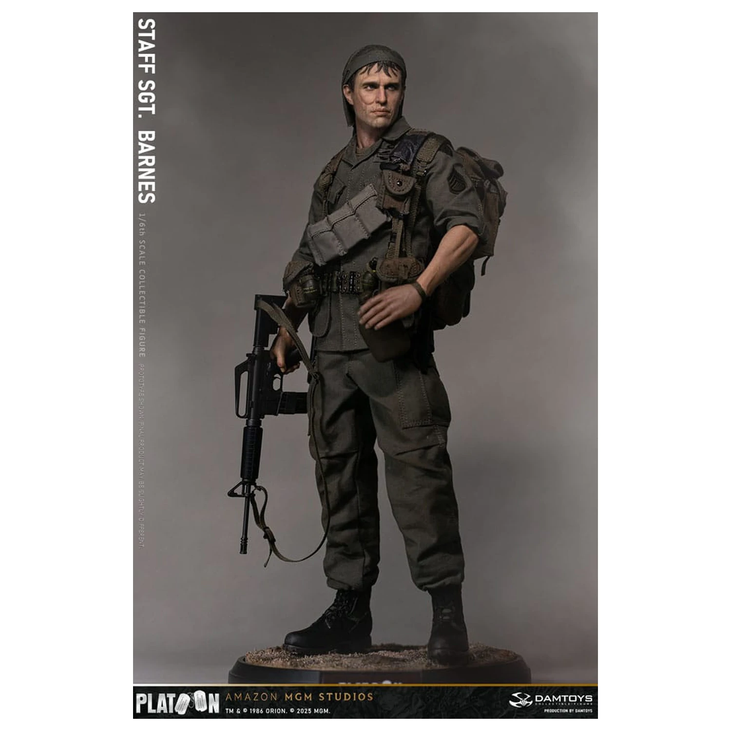 Platoon Action Figure 1/6 Staff Sergeant Barnes 30 cm product photo