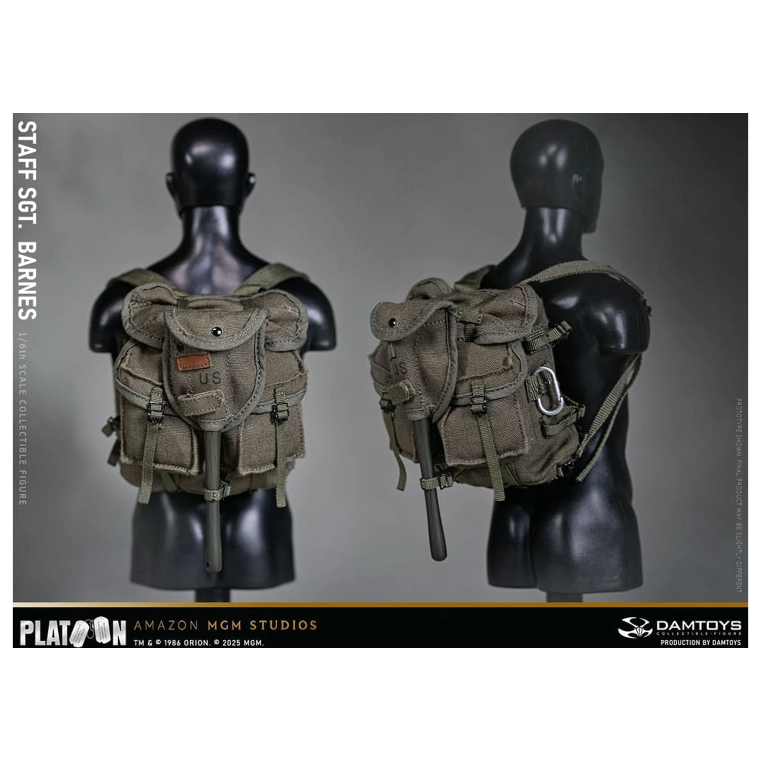 Platoon Action Figure 1/6 Staff Sergeant Barnes 30 cm product photo