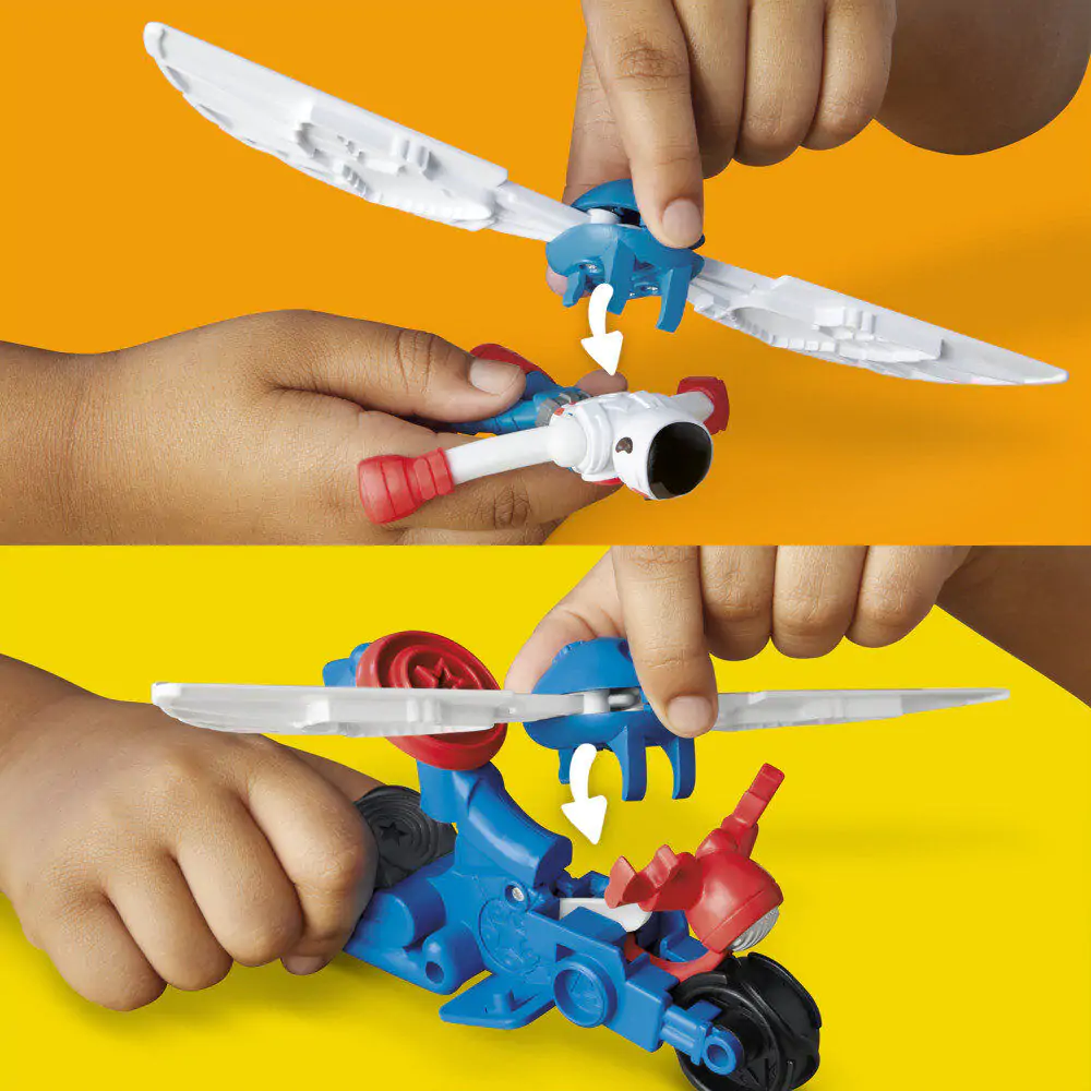 Play-Doh Marvel Captain America Motor mower product photo