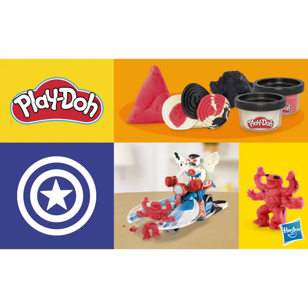 Play-Doh Marvel Captain America Motor mower product photo