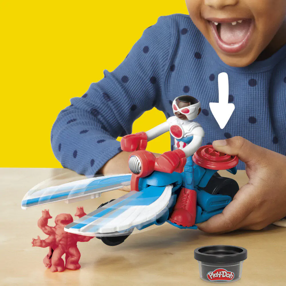 Play-Doh Marvel Captain America Motor mower product photo