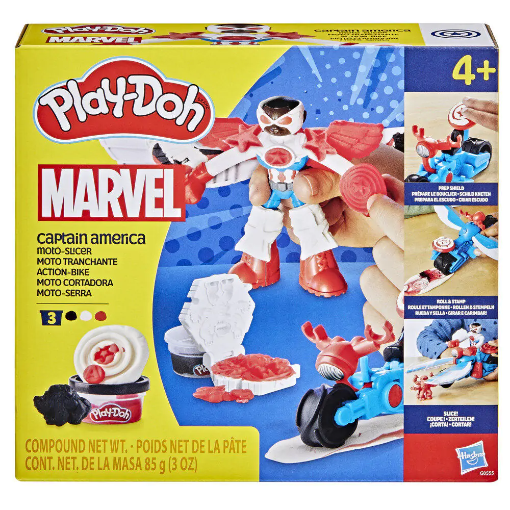 Play-Doh Marvel Captain America Motor mower product photo