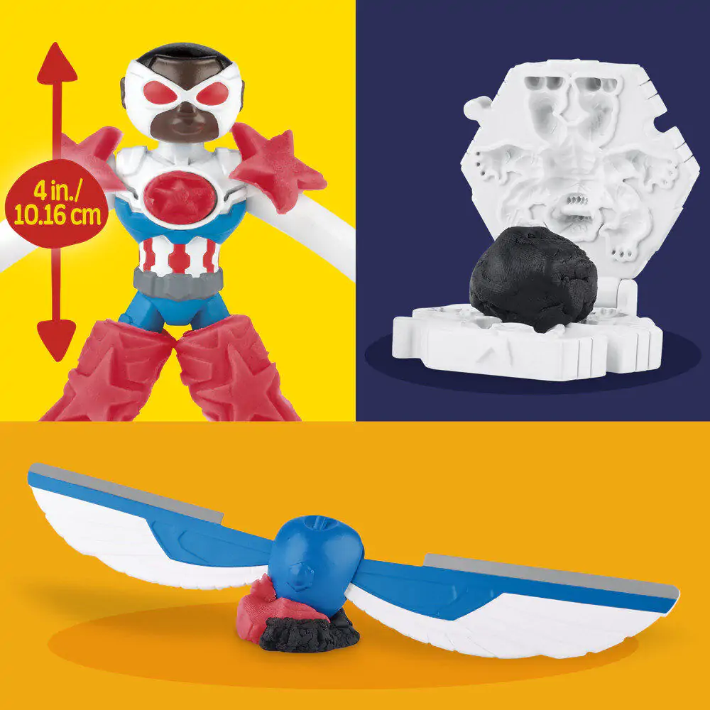 Play-Doh Marvel Captain America Motor mower product photo