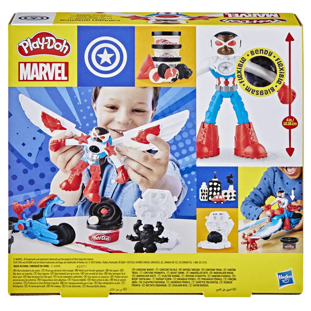 Play-Doh Marvel Captain America Motor mower product photo