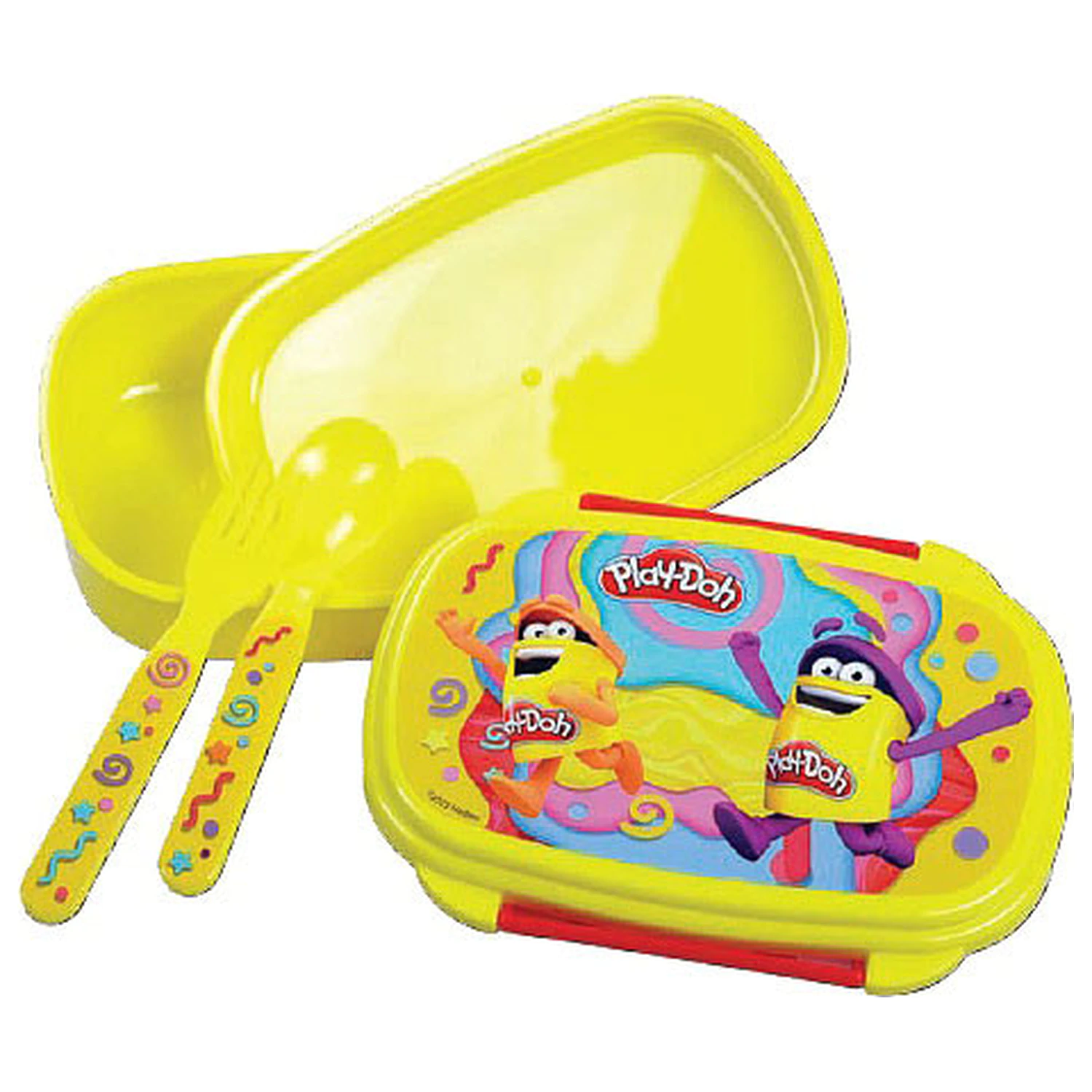 Play-Doh Happy Sandwich Lunchbox and Cutlery Set product photo