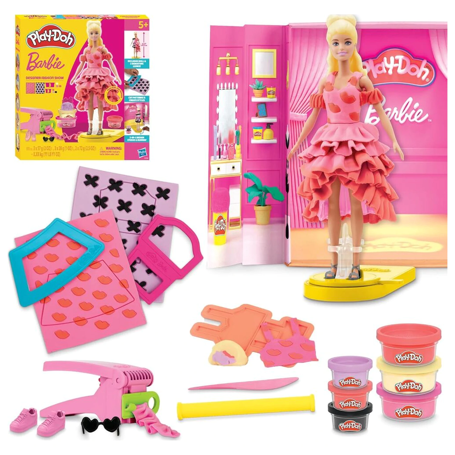Play-Doh Barbie Designer Fashion show playset product photo