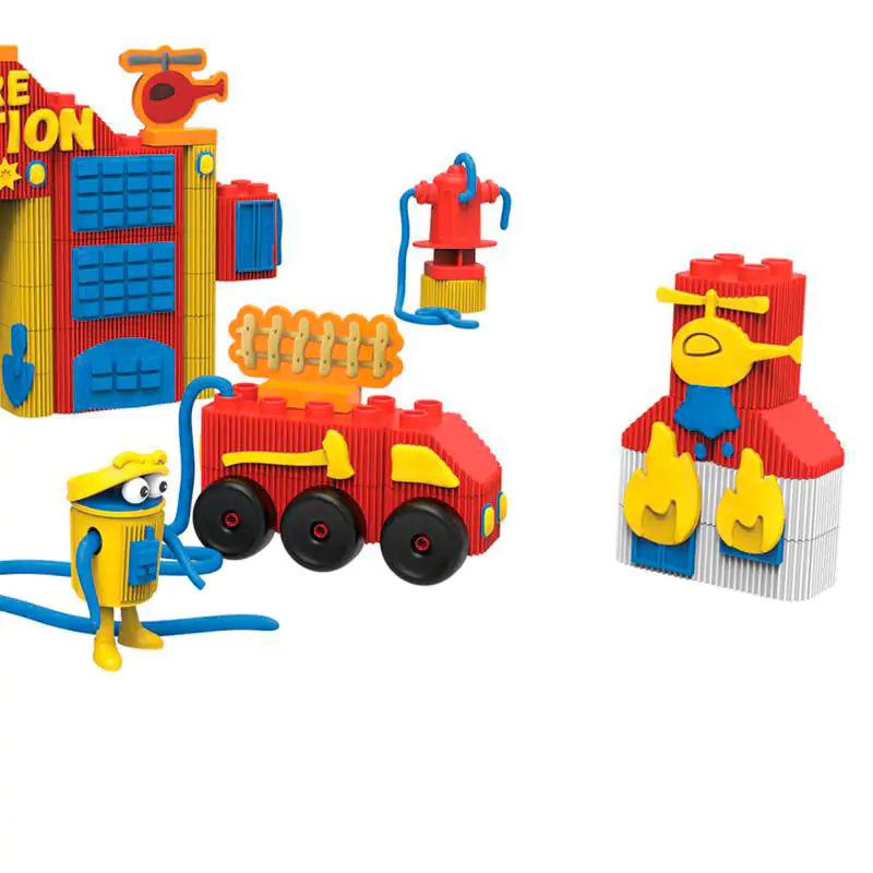 Play-Doh Fire Station Block set playset termékfotó