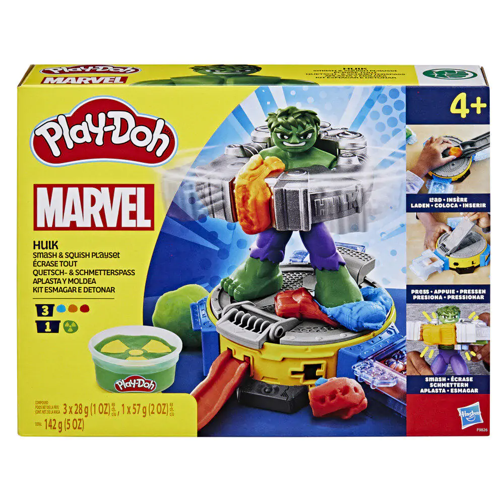 Play-Doh Marvel Hulk Crushes and shapes product photo