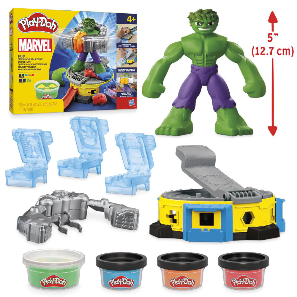 Play-Doh Marvel Hulk Crushes and shapes product photo