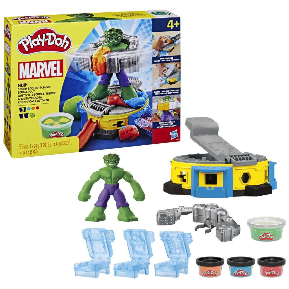 Play-Doh Marvel Hulk Crushes and shapes product photo