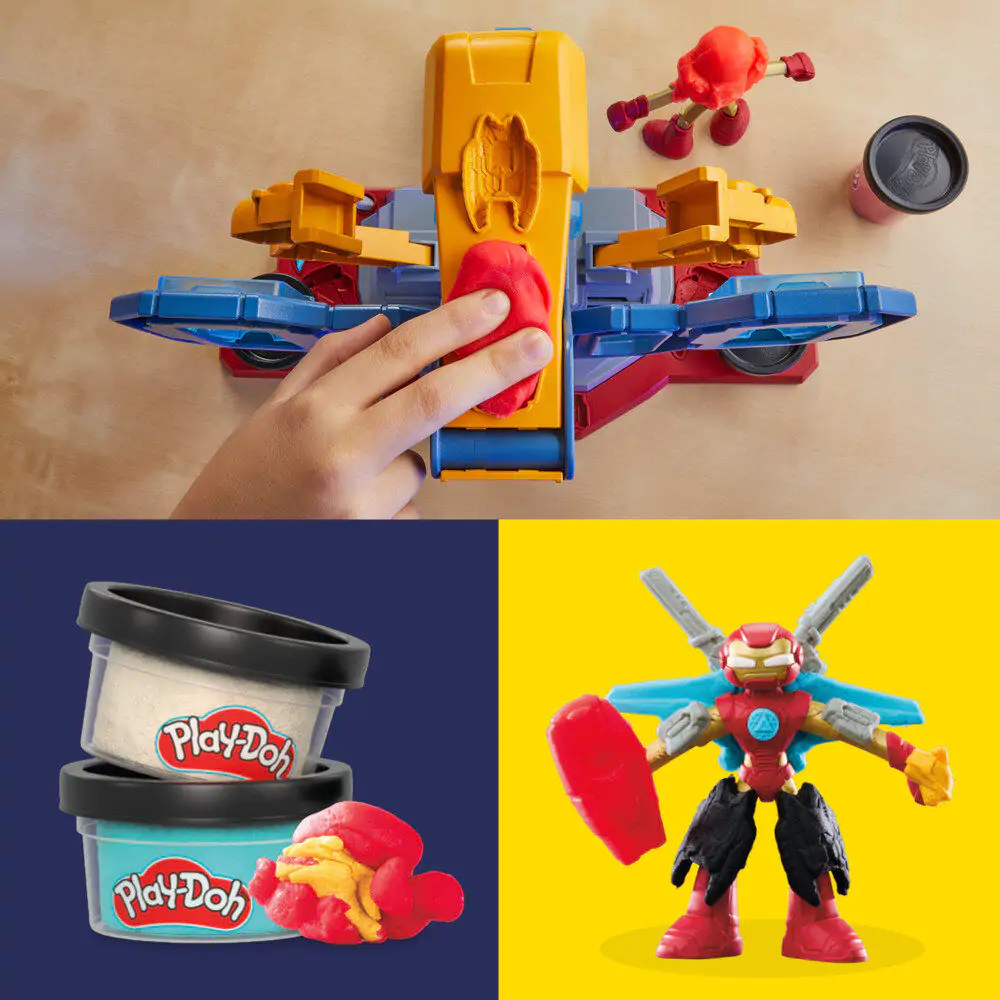 Play-Doh Marvel Iron Man Armour laboratory product photo